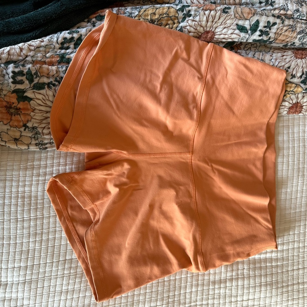 Women's Orange Shorts